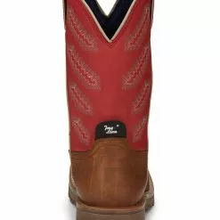 Tony Lama Men's Energy Waterproof Western Work Boots - Composite Toe -UK Winter Shoes Sales 2023 2000333006 200 P4