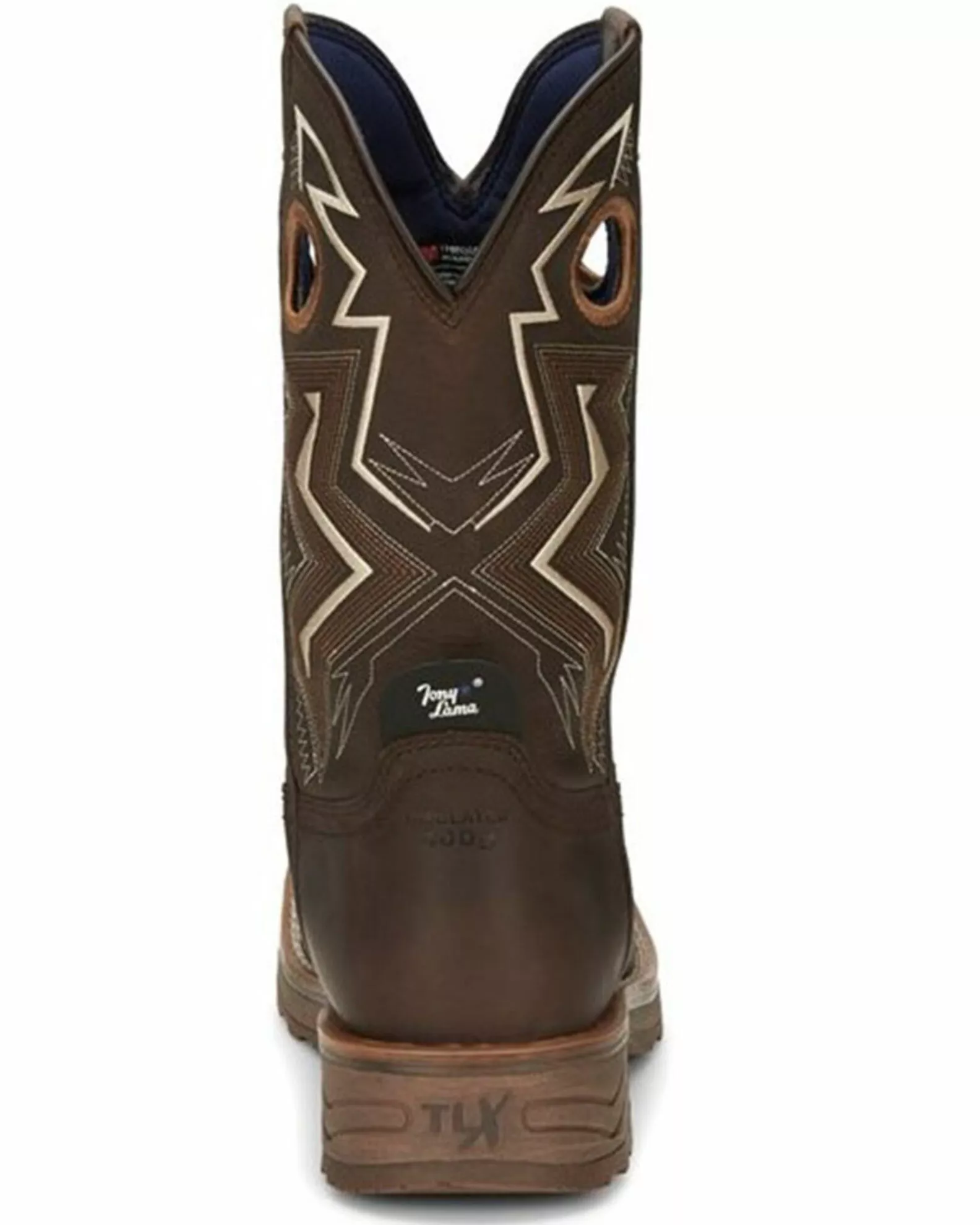 Tony Lama Men's Force Waterproof Western Work Boots - Composite Toe 7 Tony Lama Men's Force Waterproof Western Work Boots - Composite Toe - Image 5