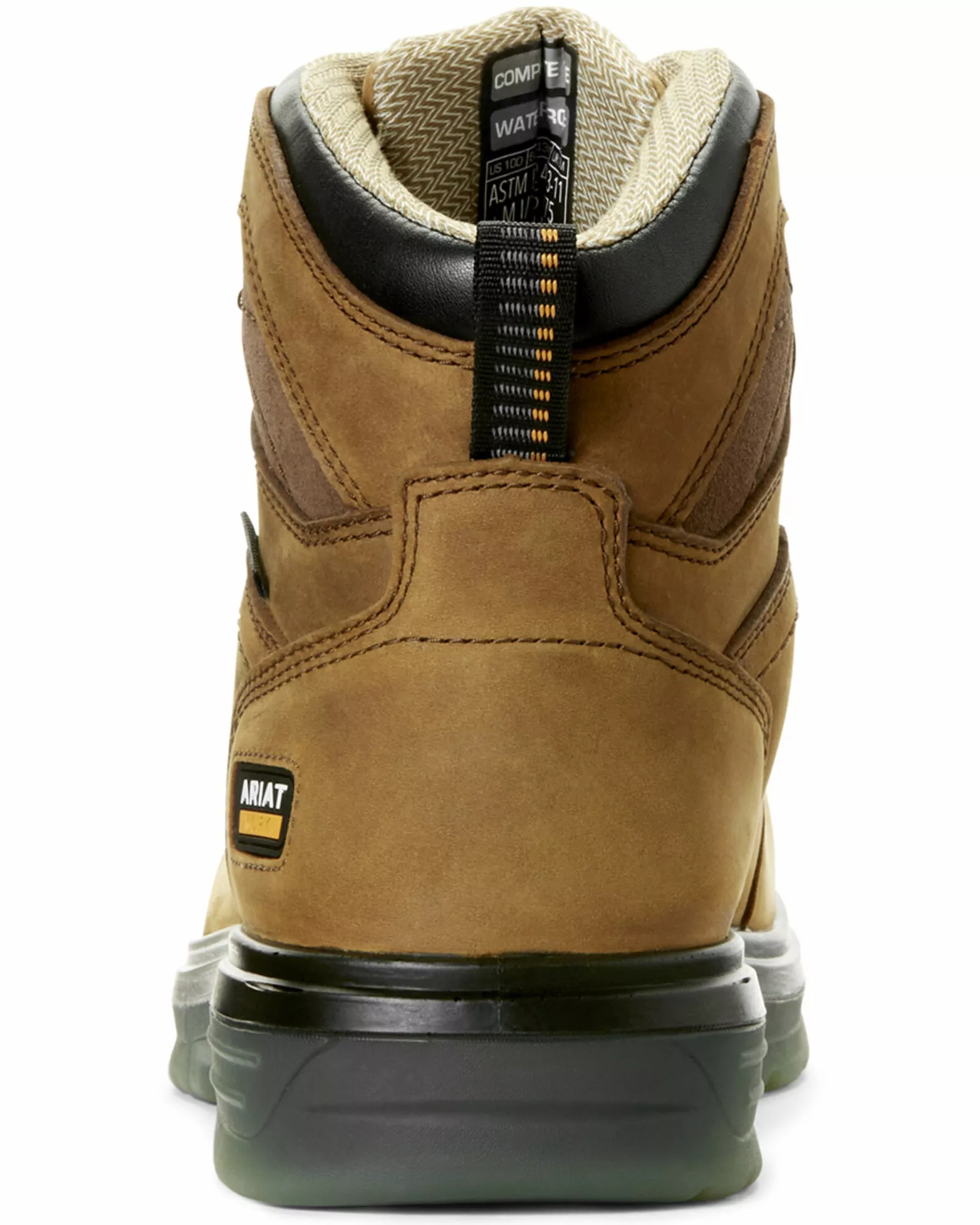 Ariat Men's Turbo Waterproof Work Boots - Soft Toe 5 Ariat Men's Turbo Waterproof Work Boots - Soft Toe - Image 3