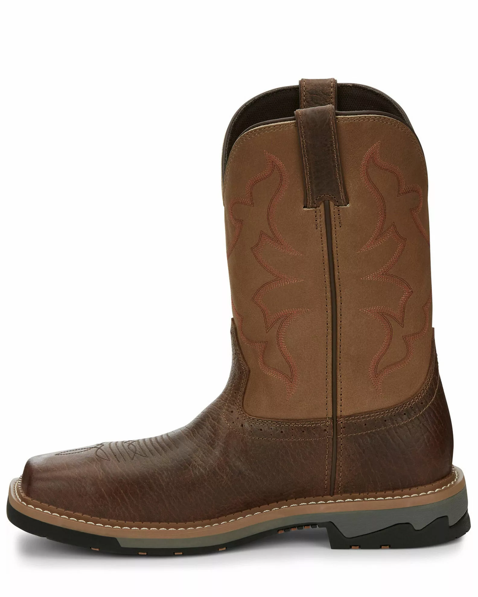 Justin Men's Carbide Western Work Boots - Composite Toe 5 Justin Men's Carbide Western Work Boots - Composite Toe - Image 3