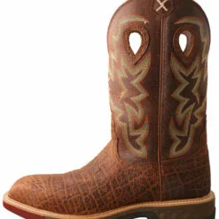 Twisted X Men's Tan Western Work Boots - Soft Toe -UK Winter Shoes Sales 2023 2000335457 280 P3