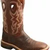 Twisted X Men's Waterproof Western Work Boots - Alloy Toe