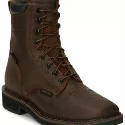 Justin Men's Driller Waterproof Work Boots - Composite Toe