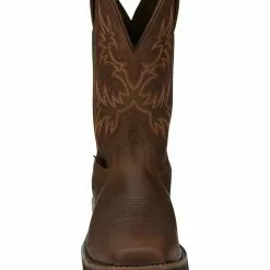 Justin Men's Driller Western Work Boots - Steel Toe -UK Winter Shoes Sales 2023 2000340831 280 P5