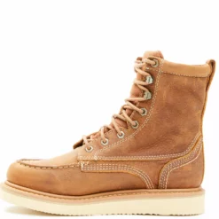 Hawx Men's Brown Wedge Work Boots - Soft Toe -UK Winter Shoes Sales 2023 2000342045 200 P3