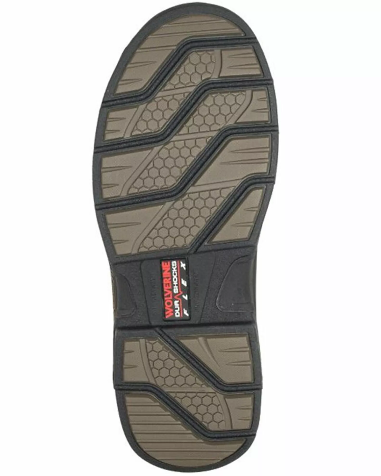 Wolverine Men's 6" Peanut Raider Durashock Lace-Up Work Boots - Soft Toe 7 Wolverine Men's 6" Peanut Raider Durashock Lace-Up Work Boots - Soft Toe - Image 5