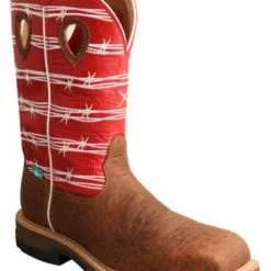 Twisted X Men's CellStretch Waterproof Work Boots - Nano Composite Toe