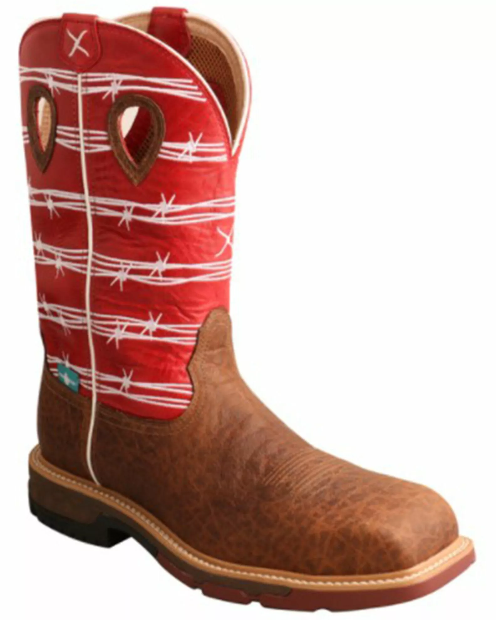 Twisted X Men's CellStretch Waterproof Work Boots - Nano Composite Toe 3 Twisted X Men's CellStretch Waterproof Work Boots - Nano Composite Toe