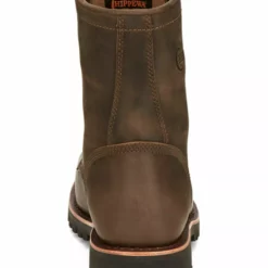 Chippewa Men's Wood Classic 2.0 8" Lace-Up Soft Work Boots - Round Toe  -UK Winter Shoes Sales 2023 2000359743 234 P5