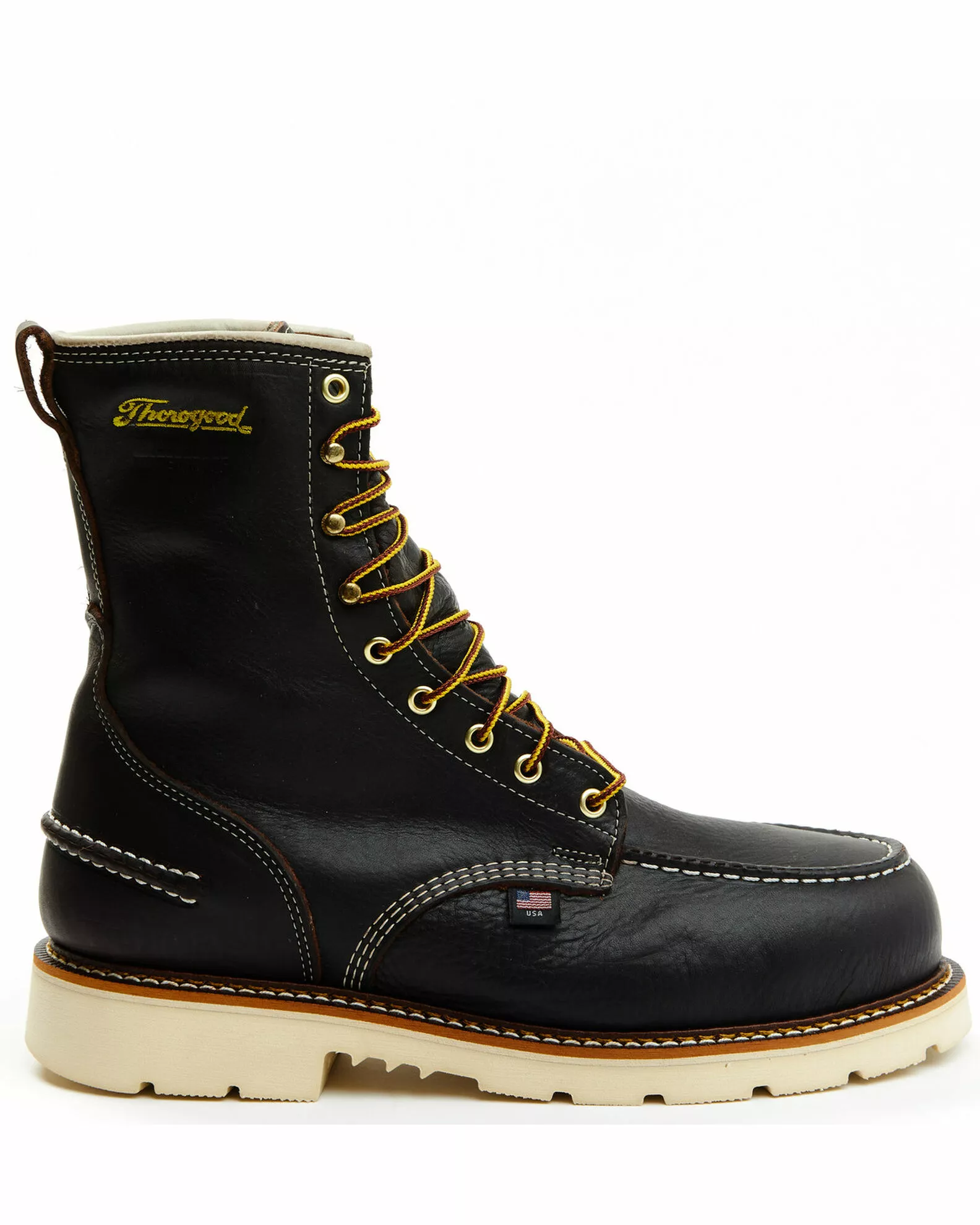 Thorogood Men's Waterproof 8" Made In The USA Work Boots - Steel Toe 4 Thorogood Men's Waterproof 8" Made In The USA Work Boots - Steel Toe - Image 2