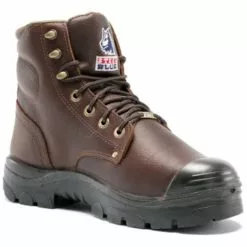 Steel Blue Men's Argyle Western Work Boots - Steel Toe