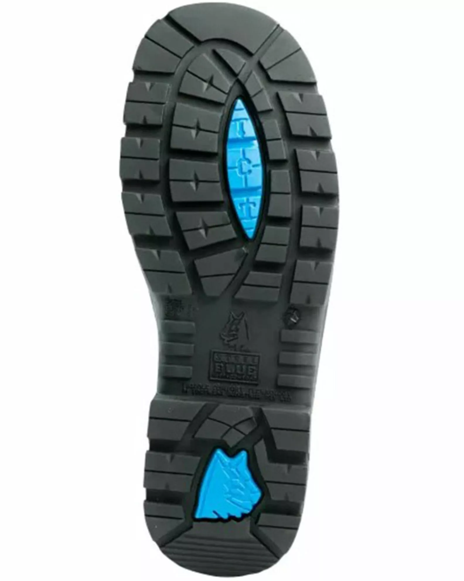 Steel Blue Men's Argyle Western Work Boots - Steel Toe 4 Steel Blue Men's Argyle Western Work Boots - Steel Toe - Image 2