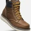 Keen Men's Cincinnati 6" Lace-Up Soft Toe Waterproof Wedge Work Boots  -UK Winter Shoes Sales 2023 2000379222 200 P1