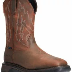 Ariat Men's Big Rig Waterproof Western Work Boots - Broad Square Toe