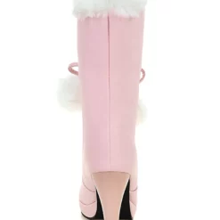 White Xmas Winter Boots Fur Top High Heel Platform Boots 13 White Xmas Winter Boots Fur Top High Heel Platform Boots -UK Winter Shoes Sales 2023 201612091606118578079