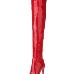 Black Thigh High Boots Womens Patent Bright Leather Pointed Toe Stiletto Heel Over The Knee Boots -UK Winter Shoes Sales 2023 201712261201171797753
