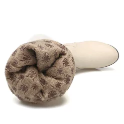 Knee High Boots Womens And Faux Fur Round Toe Low Chunky Heel Boots 15 Knee High Boots Womens And Faux Fur Round Toe Low Chunky Heel Boots -UK Winter Shoes Sales 2023 20180912171211162122