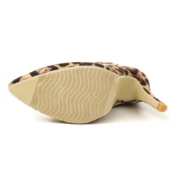 High Heel Boots Women Leopard Pointed Toe Lace Up Ankle Boots -UK Winter Shoes Sales 2023 201809131851156763240