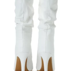 White Ankle Boots Peep Toe High Heel Sandal Booties US 5.5-12.5 -UK Winter Shoes Sales 2023 201809141851490929885
