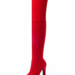 Thigh High Boots Womens Elastic Fabric Pointed Toe Chunky Heel Over The Knee Boots 16 Thigh High Boots Womens Elastic Fabric Pointed Toe Chunky Heel Over The Knee Boots -UK Winter Shoes Sales 2023 201810061344432585539