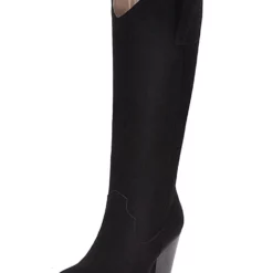 Knee High Boots Womens Micro Suede Almond Toe Chunky Heel Cowboy Boots 9 Knee High Boots Womens Micro Suede Almond Toe Chunky Heel Cowboy Boots -UK Winter Shoes Sales 2023 201910151526502368660