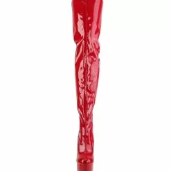 Pole Dance Shoes Sexy High Heel Boots Round Toe Zipper Stiletto Heel Rave Club Black Thigh High Boots Stripper Shoes -UK Winter Shoes Sales 2023 202003250920535727112