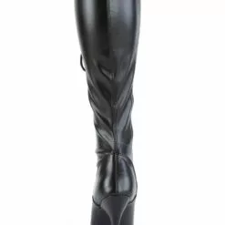 Sexy High Heel Boots Pointed Toe Sequins Stiletto Heel Rave Club Black Over The Knee Boots -UK Winter Shoes Sales 2023 202004101443153569411