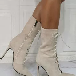 Women Sexy Boots Apricot Pointed Toe Strap Adjustable Stiletto Heel Micro Suede Upper Ball Thigh High Boots 13 Women Sexy Boots Apricot Pointed Toe Strap Adjustable Stiletto Heel Micro Suede Upper Ball Thigh High Boots -UK Winter Shoes Sales 2023 202104271633586461284