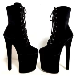 Pole Dance Shoes Women Sexy Boots Open Toe Zipper Geometric Stiletto Heel Red Rave Club Thigh High Boots Over The Knee Boots Stripper Shoes -UK Winter Shoes Sales 2023 202106111416153597893