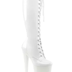 Pole Dance Shoes Women's Sexy Knee High Boots Lace Up Platform Stiletto Heel Boots Stripper Shoes In Black 9 Pole Dance Shoes Women's Sexy Knee High Boots Lace Up Platform Stiletto Heel Boots Stripper Shoes In Black -UK Winter Shoes Sales 2023 202107071722175822845