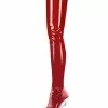 Pole Dance Shoes Women's Clear Platform Chunky Heel Thigh High Boots Stripper Shoes -UK Winter Shoes Sales 2023 202108121520216769663