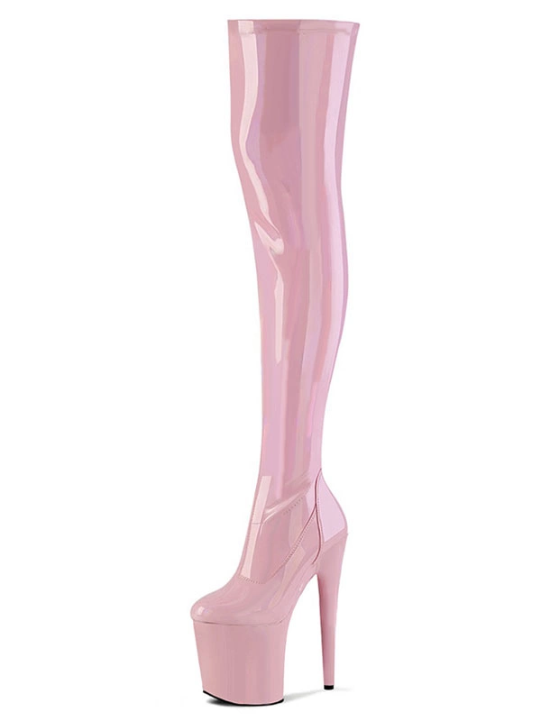 Pole Dance Shoes Women's Sexy Platform Stiletto Heel Thigh High Boots 4 Pole Dance Shoes Women's Sexy Platform Stiletto Heel Thigh High Boots - Image 2