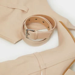 Women's Cone Heel Thigh High Belt Boots Over The Knee Boots -UK Winter Shoes Sales 2023 202109261525554544127