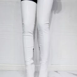 Women Over The Knee Boots Plus Size Stiletto Heel PU Leather Black Thigh High Boots 20 Women Over The Knee Boots Plus Size Stiletto Heel PU Leather Black Thigh High Boots -UK Winter Shoes Sales 2023 202110111344367956544