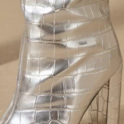 Women Booties Pointed Toe Chunky Heel PU Leather Blond Knee-High Boots -UK Winter Shoes Sales 2023 202110181708023348916