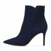 Women's High Heel Booties Suede Pointed Toe Stiletto Heel Ankle Boots -UK Winter Shoes Sales 2023 202208081555348878178