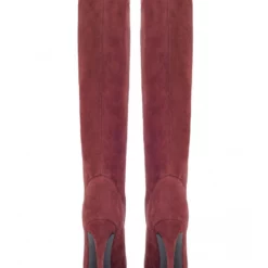 Women 's Wide Calf Boots Suede Stiletto Heel Knee High Boots 15 Women 's Wide Calf Boots Suede Stiletto Heel Knee High Boots -UK Winter Shoes Sales 2023 202208091331488266700