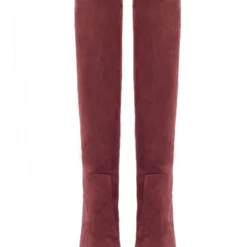 Women 's Wide Calf Boots Suede Stiletto Heel Knee High Boots 14 Women 's Wide Calf Boots Suede Stiletto Heel Knee High Boots -UK Winter Shoes Sales 2023 202208091331492109524