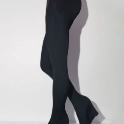 Women's Pant Shoes Leopard Printed Wedge Heel Elastic Thigh High Boots -UK Winter Shoes Sales 2023 202210072028411627280