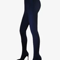 Women's Black Pant Shoes Elastic Stiletto Heel Thigh High Boots 8 Women's Black Pant Shoes Elastic Stiletto Heel Thigh High Boots -UK Winter Shoes Sales 2023 202210072028449193272