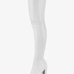 Women's Chunky Heel PU Leather Thigh High Boots -UK Winter Shoes Sales 2023 202210111432314273282