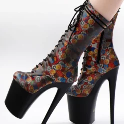 Women Sexy Boots Peep Toe Lace Up Polka Dot Stiletto Heel Rave Club Black Thigh High Boots Over The Knee Boots 9 Women Sexy Boots Peep Toe Lace Up Polka Dot Stiletto Heel Rave Club Black Thigh High Boots Over The Knee Boots -UK Winter Shoes Sales 2023 20221026175934644220