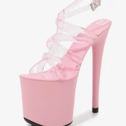 Pole Dance Shoes High Heel Platform Pleaser Boots