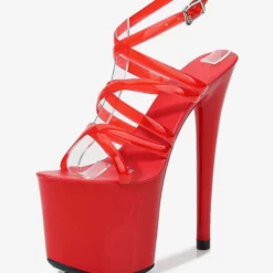 Pole Dance Shoes High Heel Platform Pleaser Boots -UK Winter Shoes Sales 2023 202212071831354242896