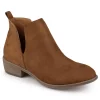 Journee Collection Rimi Women's Ankle Boots -UK Winter Shoes Sales 2023 2622925 Camel