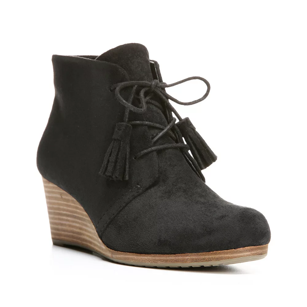 Dr. Scholl's Dakota Women's Wedge Ankle Boots 3 Dr. Scholl's Dakota Women's Wedge Ankle Boots