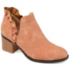 Journee Collection Lennie Women's Ankle Boots -UK Winter Shoes Sales 2023 3490853 Rose