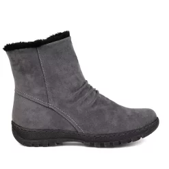 Journee Collection Lodiak Women's Winter Ankle Boots -UK Winter Shoes Sales 2023 3504675 ALT2