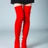 Thigh High Boots Womens Elastic Fabric Pointed Toe Stiletto Heel Over The Knee Boots -UK Winter Shoes Sales 2023 4a613a52 e3b8 4106 a8d2 17872af0a7c3