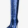Women Knee High Boots Dazzling Blue Pointed Toe Stiletto Heel Night Club High Heel Women Boots 1 Women Knee High Boots Dazzling Blue Pointed Toe Stiletto Heel Night Club High Heel Women Boots -UK Winter Shoes Sales 2023 4b00fb4a 5d3f 4465 aa44 4926cecf2168